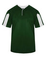 Alleson Athletic Men's Striker Placket Performance Shirt