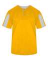 Alleson Athletic Men's Striker Placket Performance Shirt