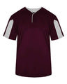 Alleson Athletic Men's Striker Placket Performance Shirt