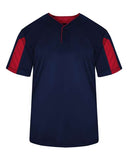Alleson Athletic Men's Striker Placket Performance Shirt