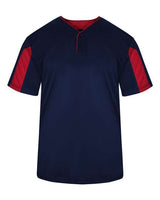 Alleson Athletic Men's Striker Placket Performance Shirt