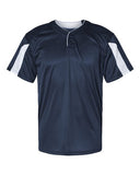 Alleson Athletic Men's Striker Placket Performance Shirt