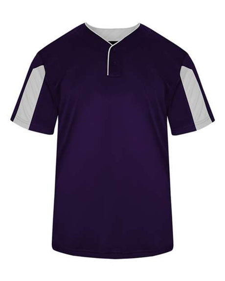 Alleson Athletic Men's Striker Placket Performance Shirt