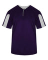 Alleson Athletic Men's Striker Placket Performance Shirt
