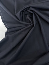 Blue Wool Polyamide Plain