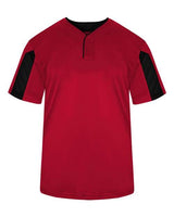 Alleson Athletic Men's Striker Placket Performance Shirt
