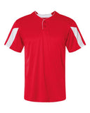 Alleson Athletic Men's Striker Placket Performance Shirt