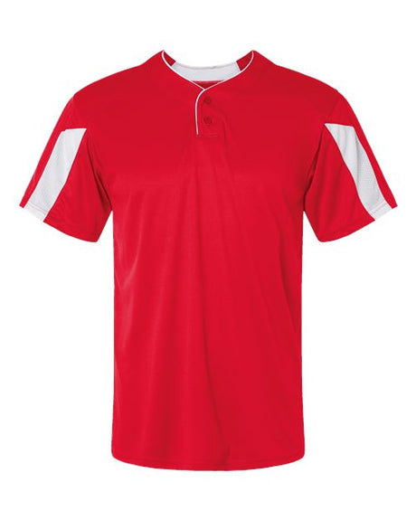 Alleson Athletic Men's Striker Placket Performance Shirt