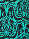 1 Yard Liverpool Knit Geometric Print Fabric for Dresses and Accessories 60 Inches Wide