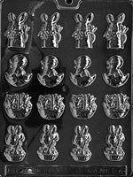 Easter Assortment w/Basket Chocolate Mold - LPE004