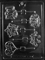 Girly Pops Chocolate Mold - LPK135