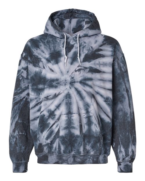 Blended Tie-Dyed Hooded Sweatshirt