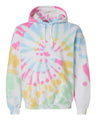 Blended Tie-Dyed Hooded Sweatshirt