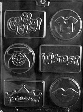 Cool Kids Soap Bar/Chocolate Mold - LPK116