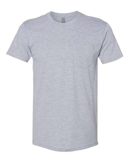Next Level Unisex Cotton Pocket T-Shirt