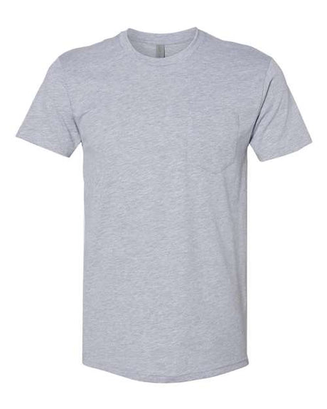 Next Level Unisex Cotton Pocket T-Shirt