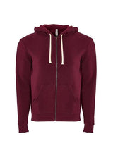 Next Level Unisex Santa Barbara Full-Zip Hoodie Sweatshirt