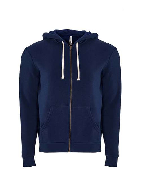Next Level Unisex Santa Barbara Full-Zip Hoodie Sweatshirt