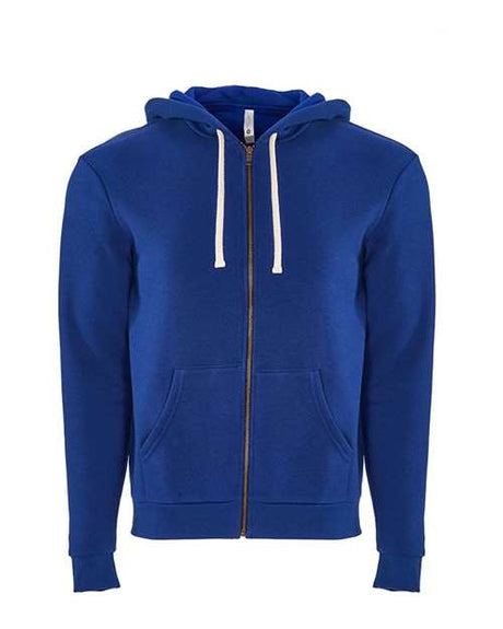 Next Level Unisex Santa Barbara Full-Zip Hoodie Sweatshirt