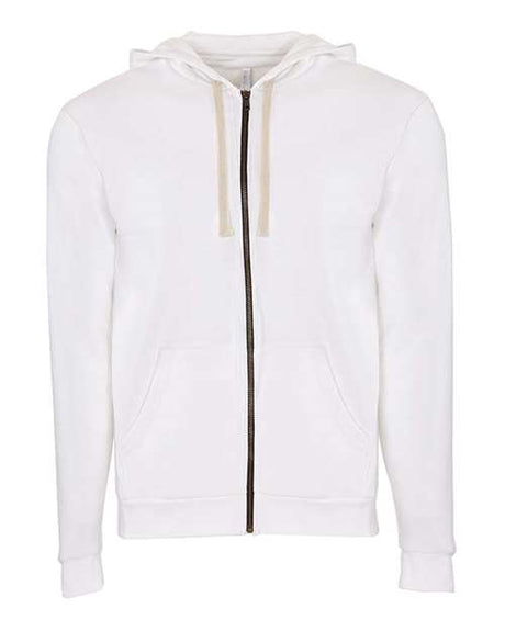 Next Level Unisex Santa Barbara Full-Zip Hoodie Sweatshirt