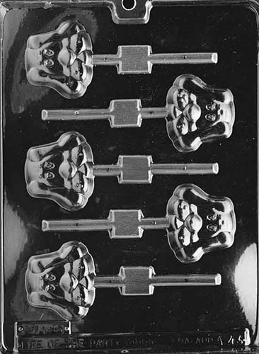 Hound Dog Puppy Lolly Chocolate Mold - LPA043