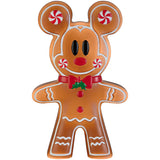 Disney 22-in LED Gingerbread Mickey Mouse Blow Mold Christmas Decoration Holiday Prop