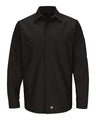 Red Kap Men's Long Sleeve Automotive Crew Shirt