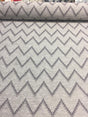 Pyramid Charcoal Cotton Polyester Fabric - Charcoal Pyramid Jacquard, 54" Width (1 Yard)