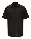 Red Kap Men's Short Sleeve Automotive Crew Shirt