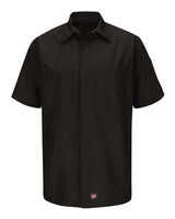 Red Kap Men's Short Sleeve Automotive Crew Shirt
