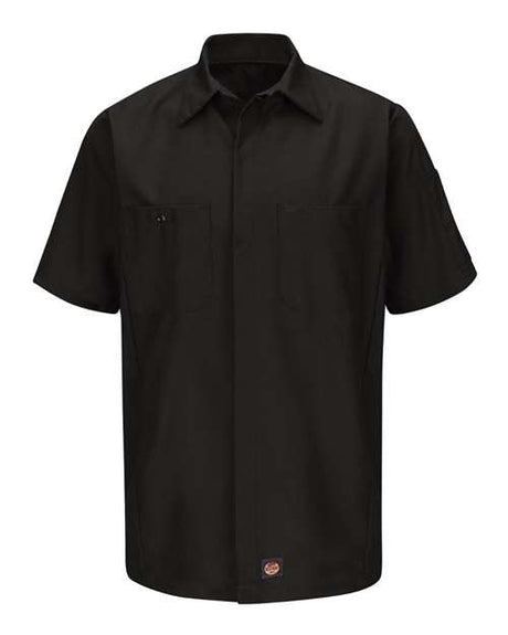 Red Kap Men's Short Sleeve Automotive Crew Shirt