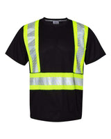 Kishigo EV Series Enhanced Visibility Contrast Pocket T-Shirt