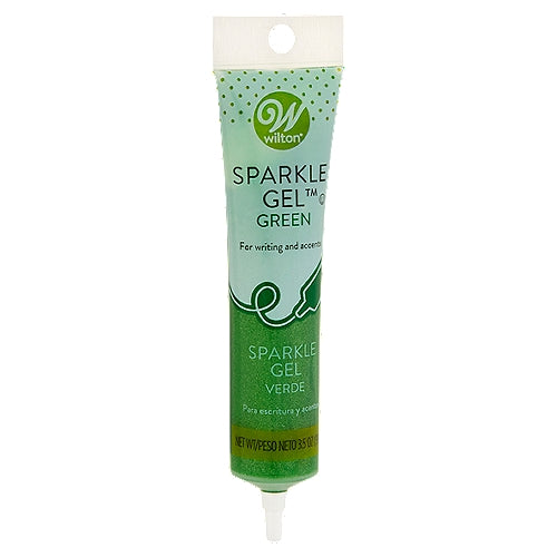 Wilton Green Sparkle Gel Frosting – 3.5 oz.