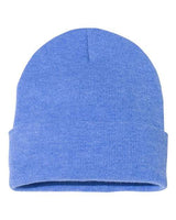 12" Solid Cuffed Beanie