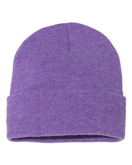 Sportsman 12" Solid Cuffed Beanie