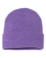 Sportsman 12" Solid Cuffed Beanie