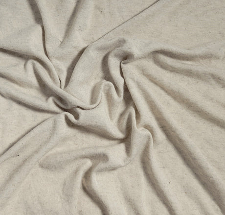Linen Cotton Jersey Knit Natural