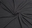 Tencel Blend Spandex Fleece Knit Black