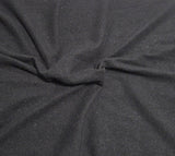 Tencel Blend Spandex Fleece Knit Black