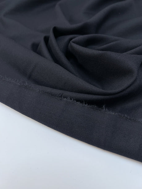 Blue Stretch Polyester Fabric