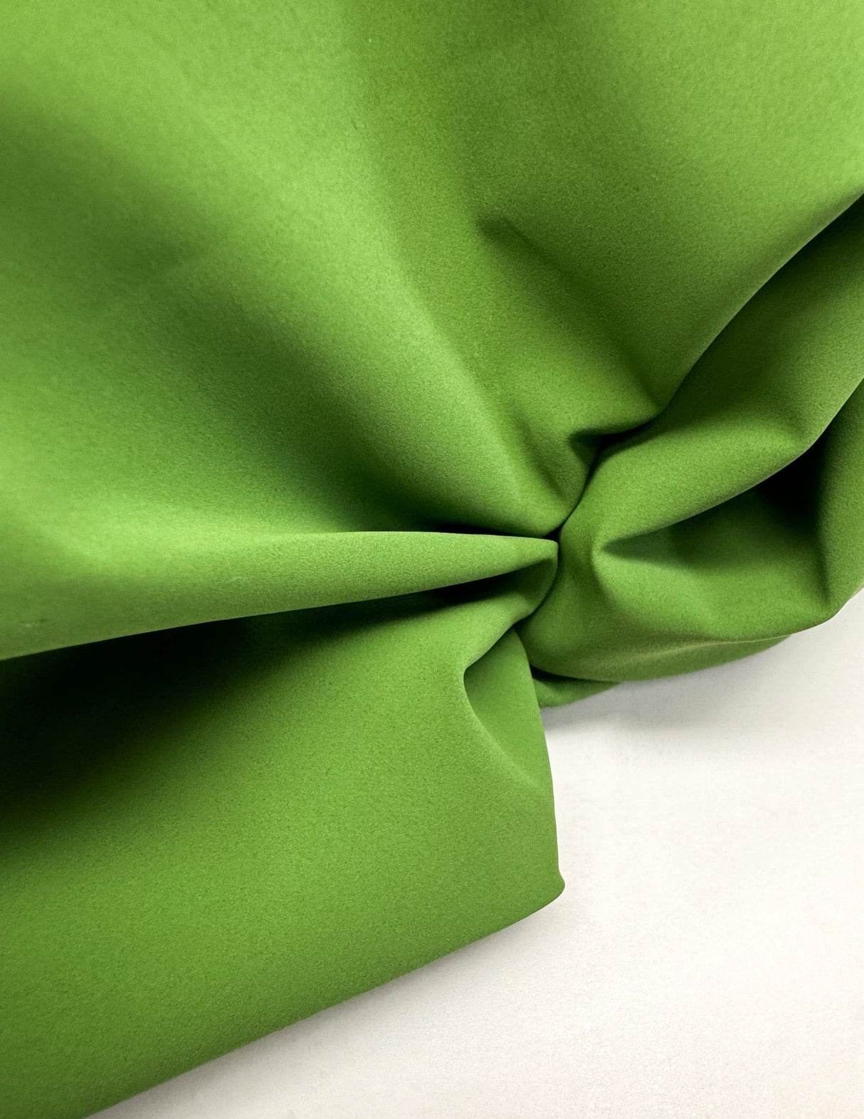 Cotton Polyurethane Jacket Fabric Green-Blue