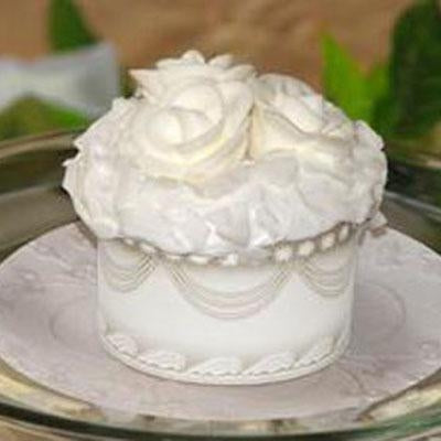 Roundabouts Mini Cakes White Wrapper - 12 Pack