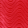 Red Wave Swirl Flocking Velvet Upholstery Fabric,