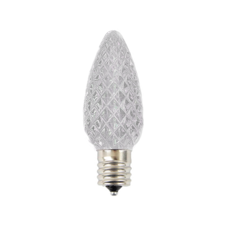C9 Wonderful LED SMD Bulb (25 bulbs/bag) - Faceted, Cool White