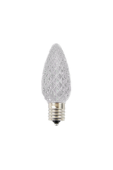 C9 Wonderful LED SMD Bulb (25 bulbs/bag) - Faceted, Cool White