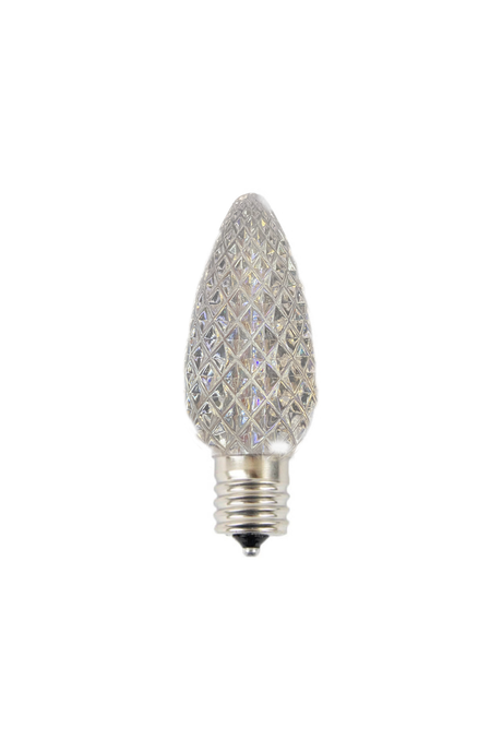 C9 Wonderful LED SMD Bulb (25 bulbs/bag) - Faceted, Pure White