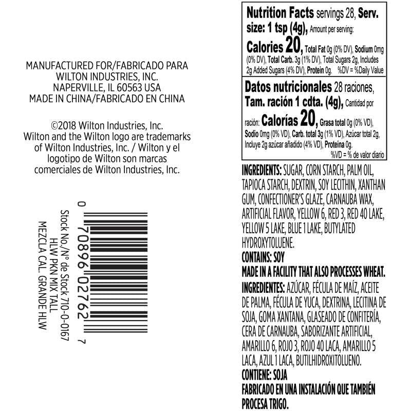 Wilton Halloween Pumpkin Sprinkles Mix, 3.88 oz.