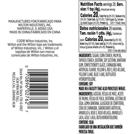 Wilton Halloween Pumpkin Sprinkles Mix, 3.88 oz.