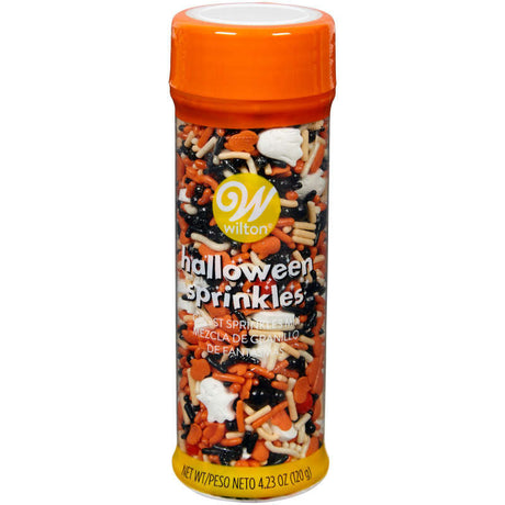 Wilton Ghost and Pumpkin Mix Sprinkles, 4.23 oz.