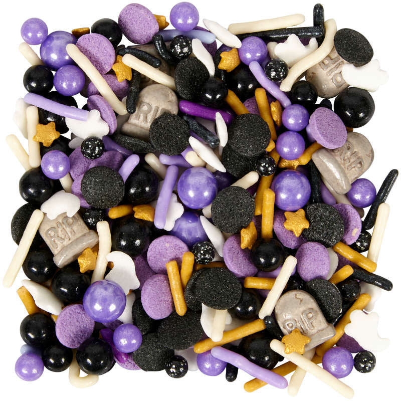 Wilton Spooky Halloween Sprinkles Mix, 4.23 oz.